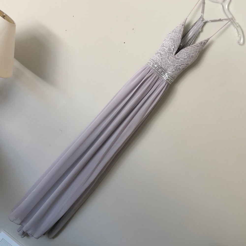 Emerald Sundae grey formal - size M